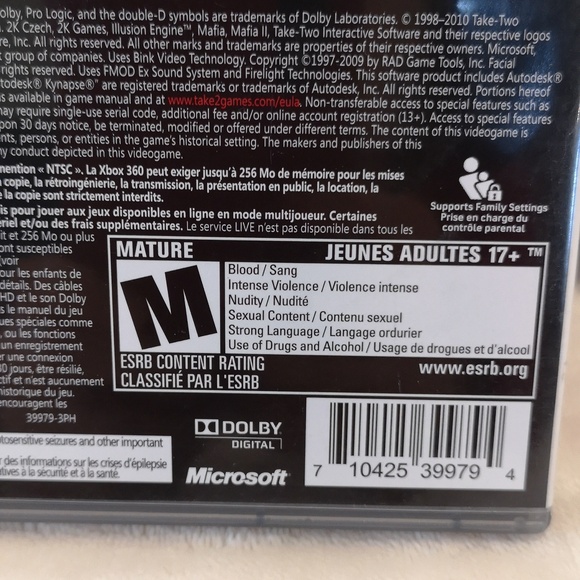 Mafia II Xbox 360 - Picture 4 of 7